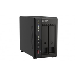 QNAP TS-253E NAS Tower Collegamento ethernet LAN Nero J6412
