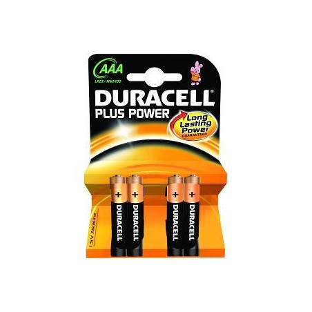 Duracell MN2400B4 batteria per uso domestico Batteria monouso Mini Stilo AAA Alcalino