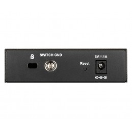 D-Link DGS-1100-05V2 switch di rete Gestito L2 Gigabit Ethernet (10 100 1000) Nero