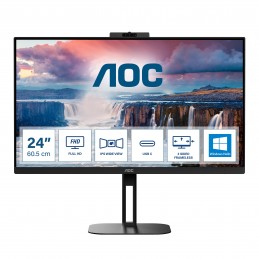 AOC V5 24V5CW Monitor PC 60,5 cm (23.8") 1920 x 1080 Pixel Full HD LED Nero