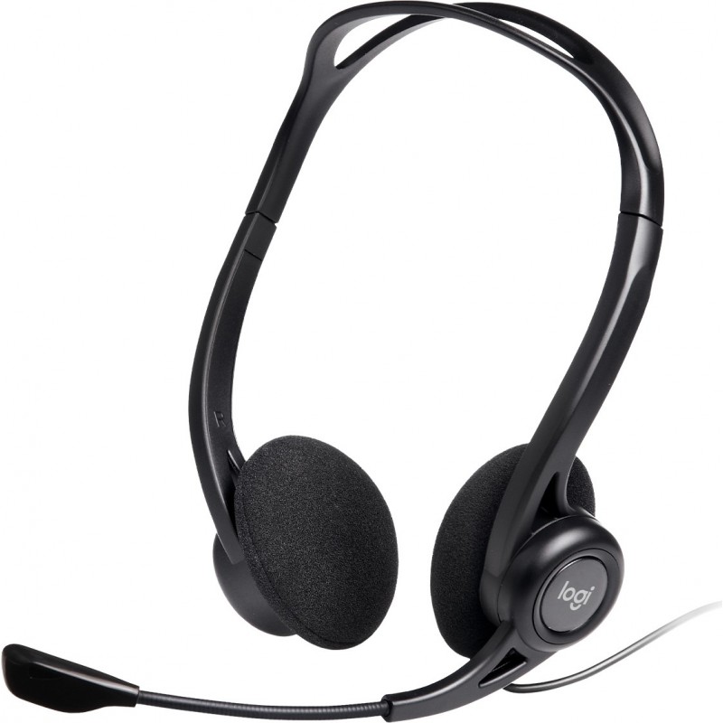 Logitech 960 Auricolare Cablato A Padiglione Musica e Chiamate USB tipo A Nero Logitech 960 Auricolare Cablato A Padiglione Musica e Chiamate USB tipo A Nero